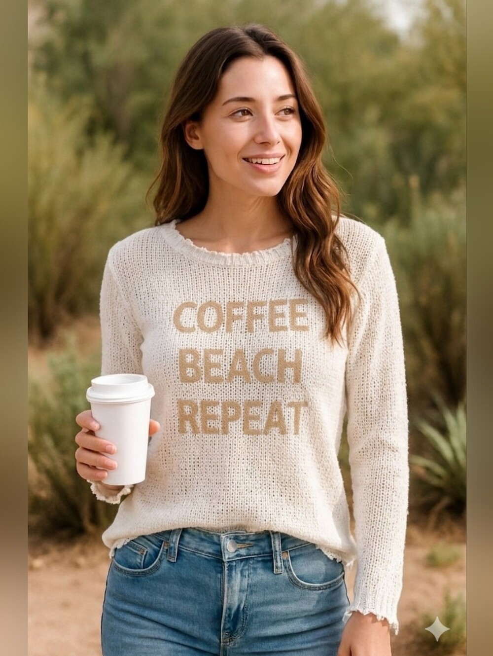 Coastal "Beach" Sweater